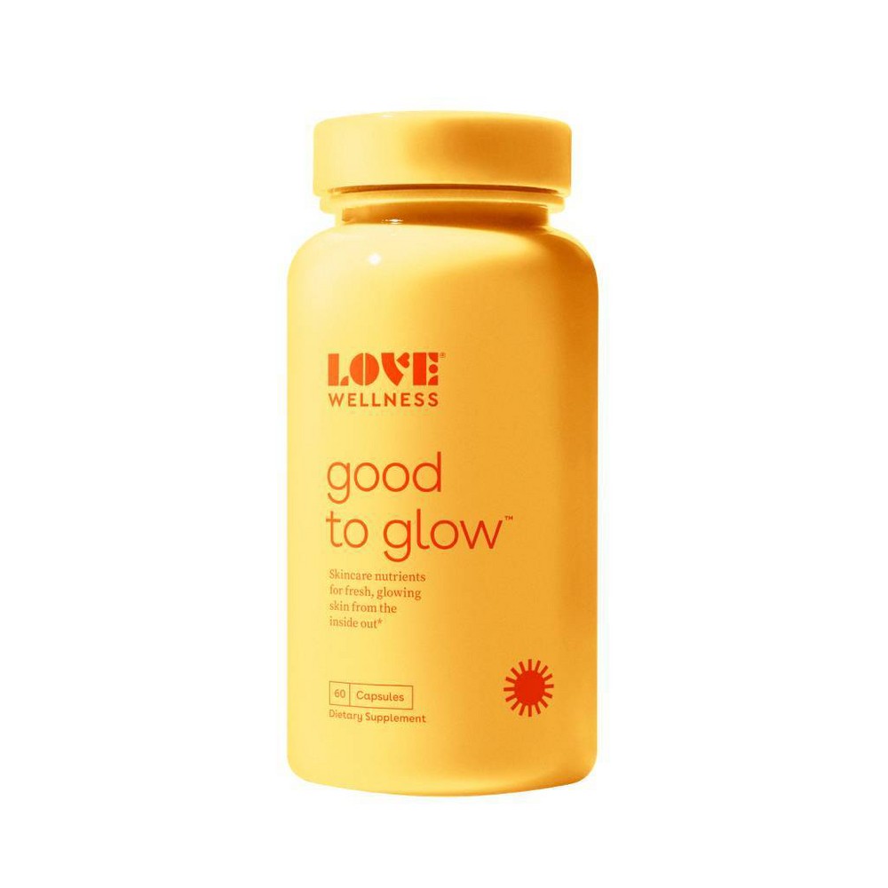 Photos - Vitamins & Minerals Love Wellness Good to Glow Dietary Supplements for Brighter and Glowing Sk