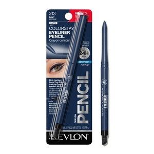 Revlon ColorStay Pencil Waterproof Eyeliner - Built-In Sharpener - 0.01oz - 1 of 4