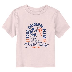 Mickey & Friends Retro True Original Pizza T-Shirt - 1 of 3