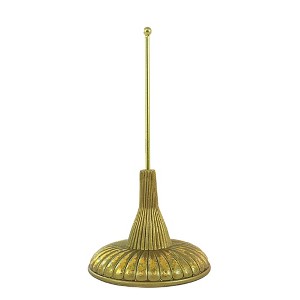 Kurt S. Adler 8.75 In Gold Finial Holder Christmas Tree Topper Holder Decorative Easels Or Stands - 1 of 2