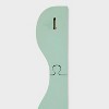 Kids' Growth Chart Green - Pillowfort™: Smoke Green MDF Height Measuring Graphic 66" - 3 of 4