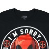 Marvel Men's Deadpool I'm Sorry Did I Offend You Adult Short Sleeve T-Shirt - 4 of 4