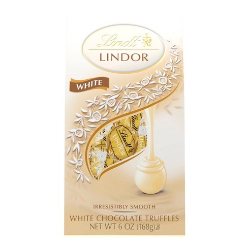 Lindt Lindor White Chocolate Truffles - 6oz : Target