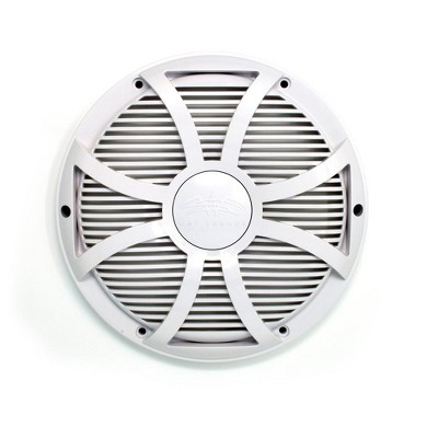 Wet Sounds REVO 12 SW-W GRILL White SW Closed Style Grill for the REVO 12 Inch LED Marine Subwoofer