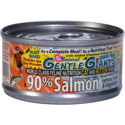 Gentle Giants Salmon Wet Cat Food - 3oz