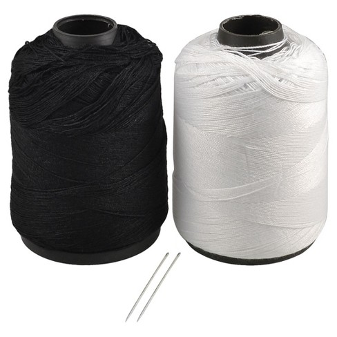 2/4/8Pcs 500M DIY Sewing Thread Polyester Thread Set Strong And Durable  Black White Sewing Threads For Hand Machines