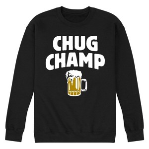 Men's - Instant Message - Chug Champ Graphic Fleece Sweatshirt - 1 of 4