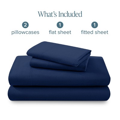 100% Cotton Flannel Sheet Set by Bare Home
