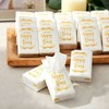 Juvale 60-Pack Facial Tissue Souvenirs for Guests - Welcome Bag Party Favors and Pocket-Size Travel Packs - Wedding Design - 3 of 4