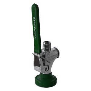 Niagara Conservation 1-Spray with 0.68 GPM 2. W Low Flow Pre-Rinse Sprayer Nozzle Green and Chrome Finish - 1 of 4
