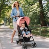 Safstar Foldable Lightweight Baby Stroller Kids Travel Pushchair 5-Point Safety System - 4 of 4