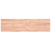 vidaXL Bathroom Countertop Light Brown 47.2 in.x11.8 in.x(0.8 in.-1.6 in.) Treated Solid Wood - 3 of 4