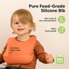 KeaBabies 2-Pack Silicone Bibs For Babies, Food Grade Silicone Baby Bibs for Eating, Feeding, Toddler Bibs, Boys, Girls - 2 of 4