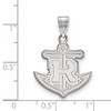 Black Bow Jewelry 14k White Gold Rollins College Tars NCAA Large Pendant - 2 of 3