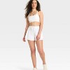 Women's 2.5" Woven High-Rise Flutter Shorts - All In Motion™ - 3 of 4