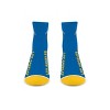 NFL Los Angeles Chargers Around the Bend Quarter Socks - 2 of 3