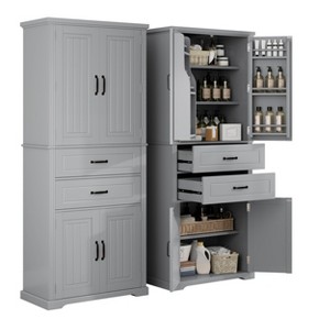 Dexmalle Classic Storage Cabinet with Multi-Functional Storage Space - 1 of 4