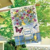 Briarwood Lane House Flag 40x28 For Outdoor Happy Spring Floral Jar For Spring House Flag - 4 of 4