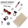 Clutch Purse for Women,Nude Faux Leather Evening Bags for Formal/Wedding/Cocktail/Engagement/Party(Style 9-Nude) - 3 of 4