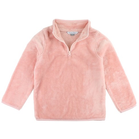 RuffleButts Girls Fleece Pullover - image 1 of 4