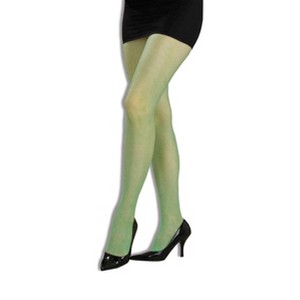 Forum Novelties 80's Neon Green Adult Costume Fishnet Tights - 1 of 1