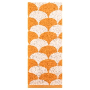 REGALWOVEN Bathroom Hand Face Gym Spa Cotton Geometric Absorbent Soft Decorative Hand Towel 13" x 29" - 1 of 4