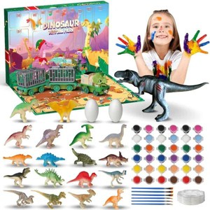 Racxily Kids Arts Crafts Set Dinosaur Toys Painting Kit,Painting Toys Gifts for 6 to18 Year Old Boys Kids Girls Toddlers Advent Calendar - 1 of 4