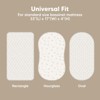 KeaBabies Bassinet Sheet for Baby Girls, Boys, 2-Pack Isla Fitted Bassinet Sheets, Bassinet Mattress Sheets - 3 of 4