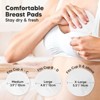 KeaBabies 14pk Washable Nursing Pads, Organic Reusable Breast Pads for Breastfeeding, Nipple Pads, Breastfeeding Essentials - 3 of 4