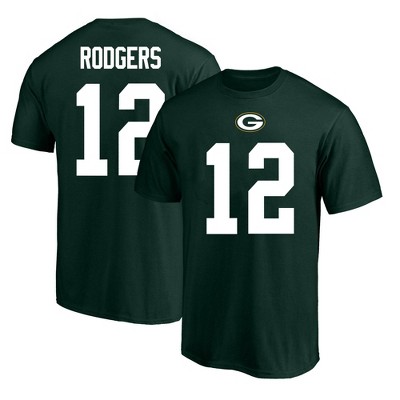 Nfl Green Bay Packers Men's Aaron Rodgers Big & Tall Short Sleeve Cotton  Core T-shirt - 4xl : Target