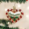 Old World Christmas Blown Glass Ornament for Christmas Tree, Shiny Red Heart - 2 of 4