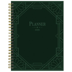 TF Publishing 2025 Weekly/Monthly Planner 8"x6.5" Emerald Edition: Spiral Bound, Paper, Student & Personal Use, All Ages - 1 of 4