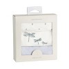 Ely's & Co. Cotton Baby Boy Bodysuits-Undershirts Blue - 3 Pack, Stripes, Diamonds, Dragonfly - 2 of 4