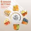 SUGIFT  2 Slice Stainless Steel Toaster with Extra Wide Slots, White - 2 of 4