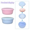 Unique Bargains Travel Round Portable Soap Holders with Leakproof Lid 2 Pcs - 4 of 4