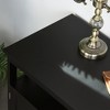 Sideboard Buffet Cabinet, Modern Kitchen Cabinet, Coffee Bar Cabinet with 2-Level Shelf and Open Compartment, Black - 4 of 4