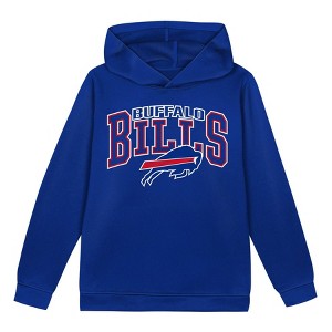 NFL Buffalo Bills Toddler Boys' Poly Fleece Hooded Sweatshirt - 1 of 1