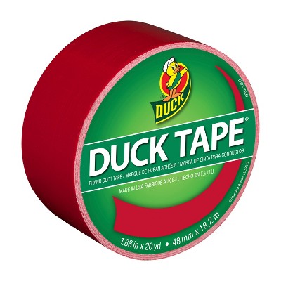Duck 1.88" x 20yd Duct Industrial Tape Red
