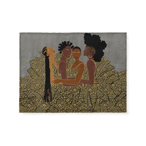 Pardon My Fro Fleece Blanket - 1 of 4