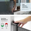 BabyBond Retractable Baby Gate for Stair and Doorway, 33" Tall, Extends up to 71" Wide,Hardware Mounting Kit - 2 of 4