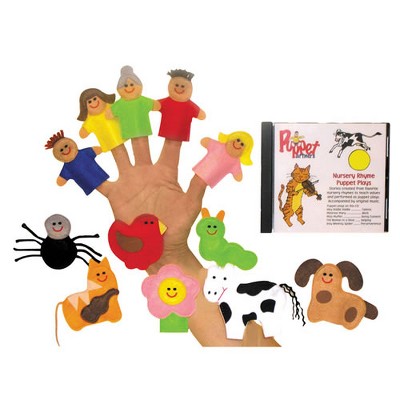 Get Ready Kids Nursery Rhyme Finger Puppet Set