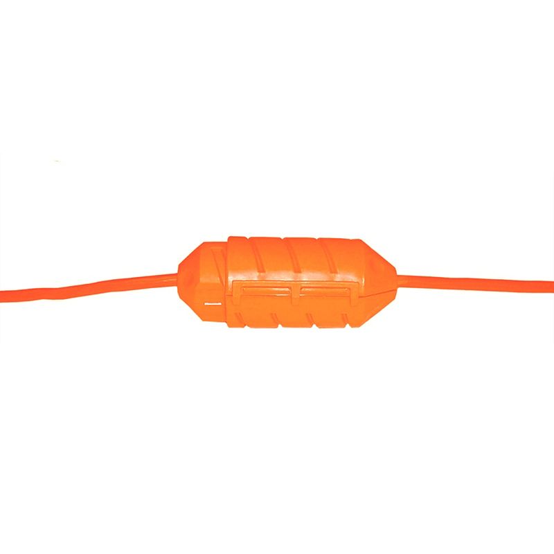 Farm Innovators FI-CC-1 Cord Connect Water Resistant Electrical Power Extension Cord Plug In Connection Protector Seal with Watertight Gasket, Orange, 4 of 7