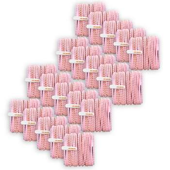 HamiltonBuhl® Skooob Tangle Free Earbud Covers - Light Pink/White, Pack of 20