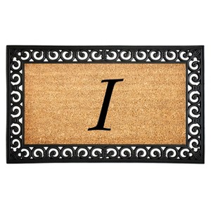 Calloway Mills 104132436I Gabriel Monogram Doormat 24 In. x 36 In. (Letter I) - 1 of 1
