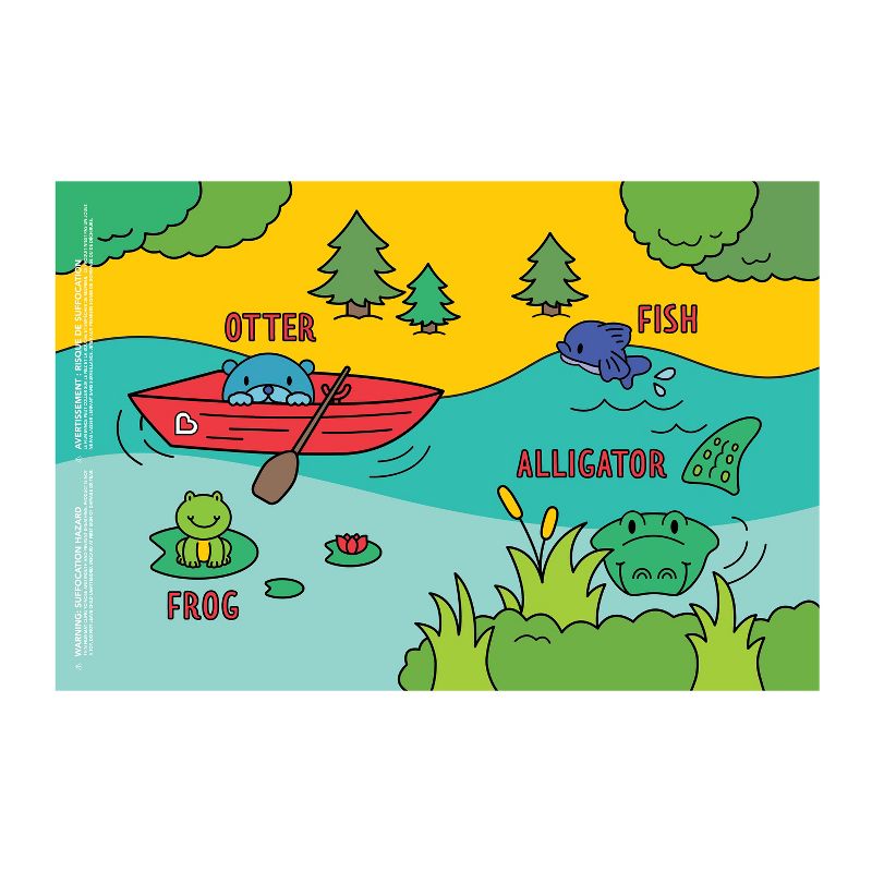 Munchkin Story Mat Disposable Placemats For Kids&#39; - 18ct, 2 of 7