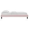 Modway Reign Full Performance Velvet Platform Bed Frame - 2 of 4