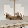 Minka Lavery Minka-Lavery Bridlewood 15" 4-Light Rustic Ceiling Light - 2 of 4
