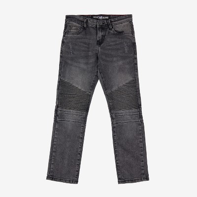 X RAY Boy's Stretch Moto Jeans