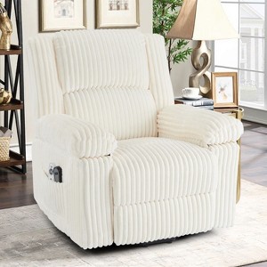 Power Lift Recliner Chair, Heat and Massage, Electric Lift Plush Recliner with Soft Padded Seat - 1 of 4