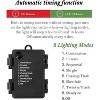 3 Ft Pre-Lit Christmas Tree, Artificial Christmas Trees w/Base, Xmas Trees w/78 LED Lights, Battery Operated&Timer Function, Christmas Decoration - 2 of 4